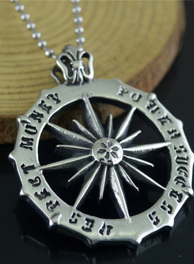 欧美外贸复古时尚个性网红潮牌嘻哈男士项链钛钢吊坠首饰品STN764