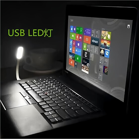 usb灯led灯起夜床头电脑台usb灯迷你喂奶充电宝移动电源usb小夜灯