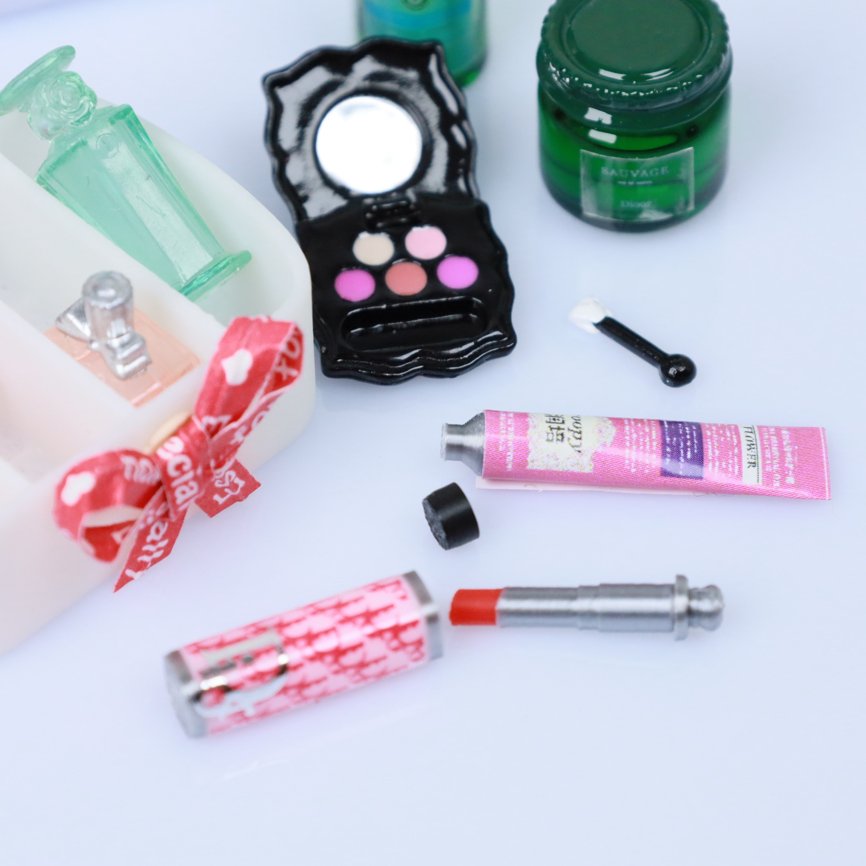 迷你微缩仿真模型护手霜口红化妆品香水小食玩小摆件bjd娃屋R7,淘宝优惠券,粉丝福利购,淘宝优惠卷