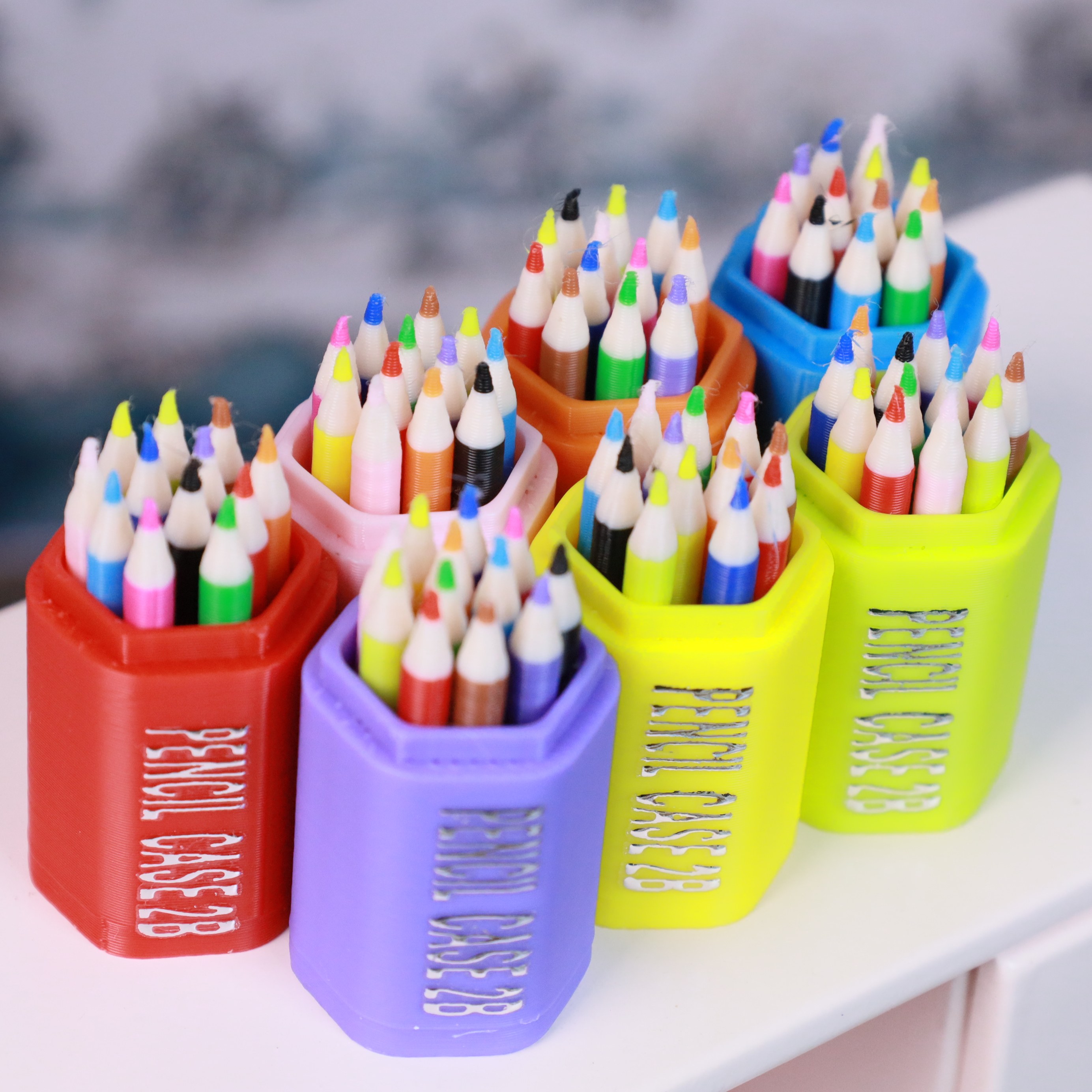 迷你微缩仿真模型彩色铅笔盒笔筒送课本小文具场景摆件娃屋配件R6,淘宝优惠券,粉丝福利购,淘宝优惠卷