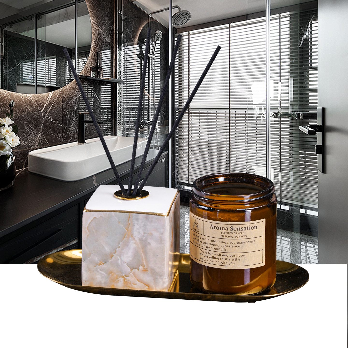 香薰瓶子空瓶高级厕所卫生间专用无火精油自装室内持久家用摆台,淘宝优惠券,粉丝福利购,淘宝优惠卷