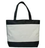 Пустая рука -белая сумка белой доски Черно -белая цвет -Королевая сумка Canvas DIY Сумка для защиты окружающей среды Печата настройка пакета