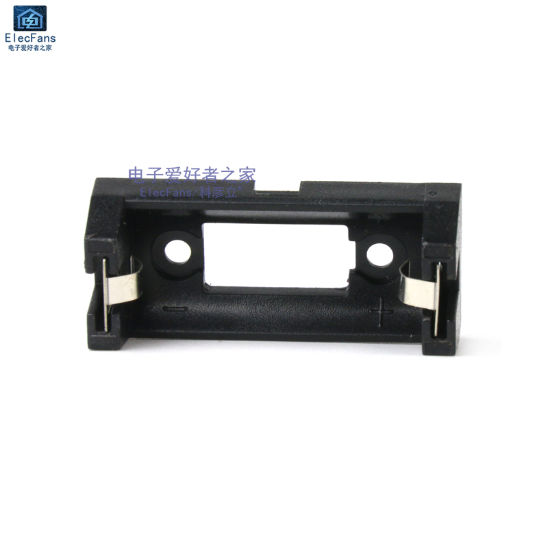 CR123A/16340/17335/LIR123A 单节PCB用带插针电池盒3V锂电池座子 - 图0