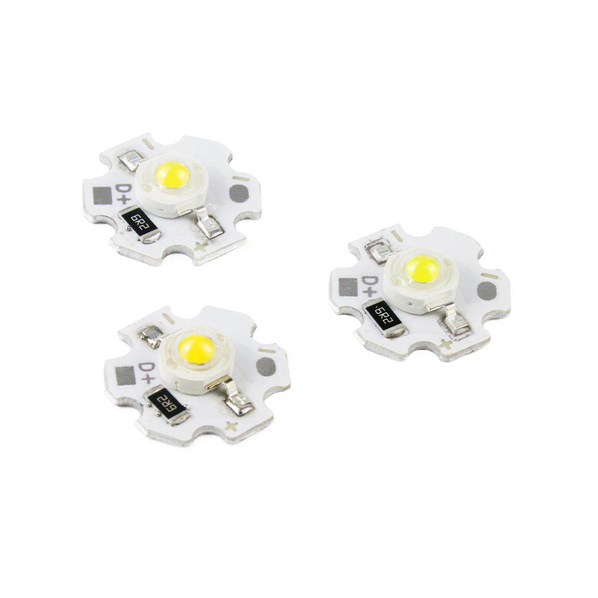 3V-5V带铝基板散热LED灯珠超高亮照明光源1W/3W/5W白光暖白浅黄色,淘宝优惠券,粉丝福利购,淘宝优惠卷