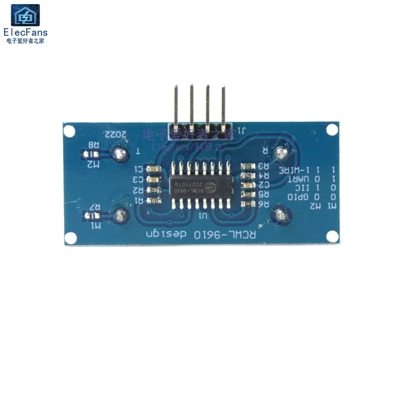 单芯片HC-SR04超声波模块 宽电压3.3V-5V 单总线测距离传感器板 - 图2