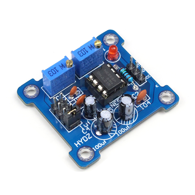 (散件)NE555方波信号发生器 脉冲波形输出模块焊接套件 电子实训 - 图3