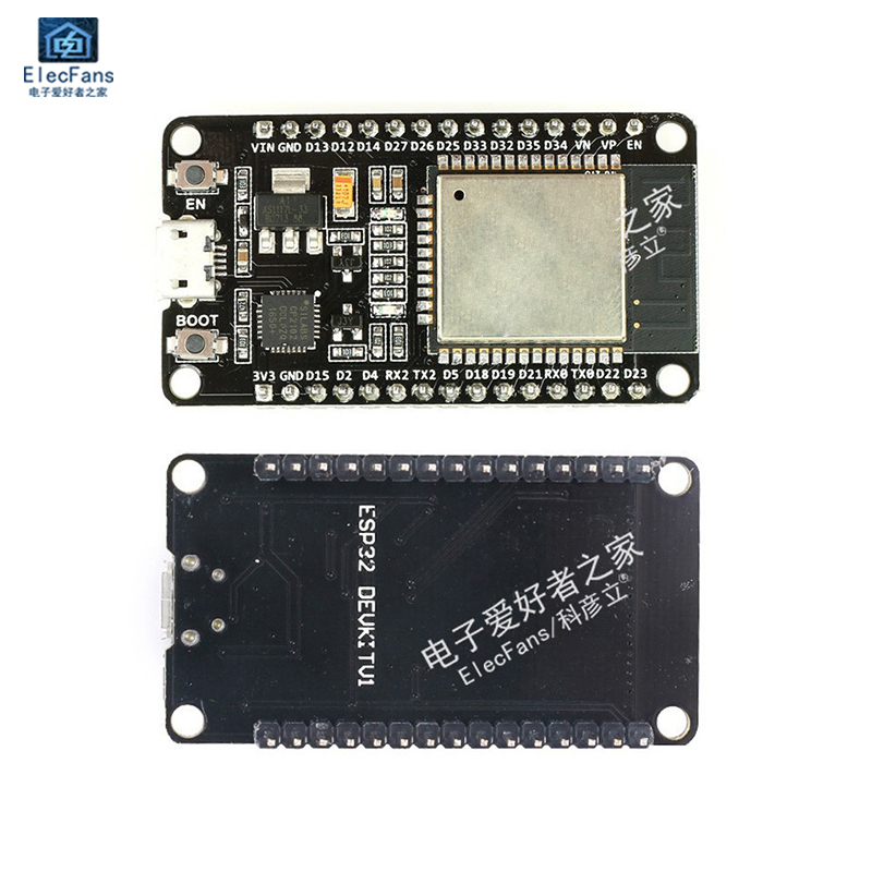 ESP32开发板 WIFI+蓝牙 物联网智能家居模块ESP-WROOM-32 ESP-32S - 图2