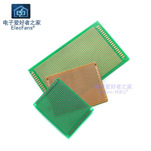 万用板单双面电木绿油喷锡数控玻纤洞洞板万能PCB线路板电工焊接 - 图0