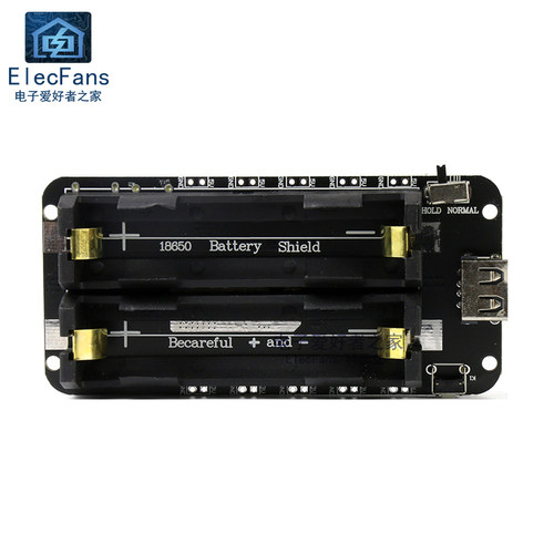 18650移动电源充电宝模块V3 锂电池保护扩展板贴片电池座5V/3V2A - 图1