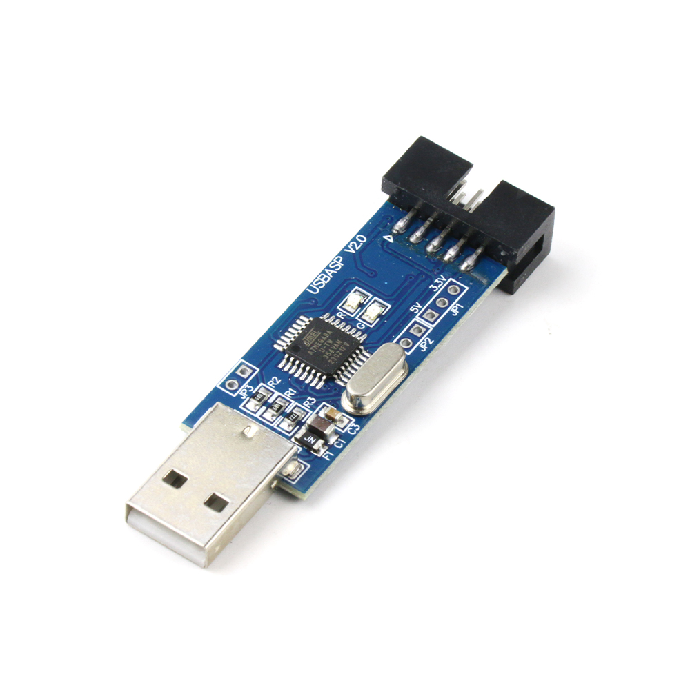 USB-ISP下载器线ASP 51单片机AT89S52 ATMega16/8编程序AVR烧录器-图0