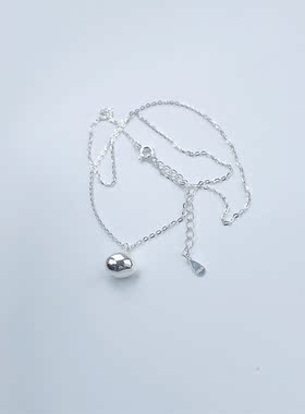 ZHAZHA韩国新款优雅时髦个性精致925银ins风经典打底锁骨链气质潮