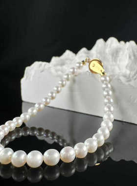 百搭轻奢小众气质法式珍珠手链