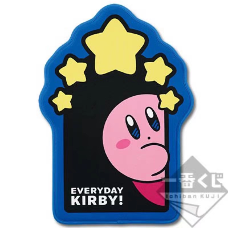 日本 一番赏G赏 星之卡比 Every Day KIRBY软胶挂件 杯垫卡包卡套 - 图3