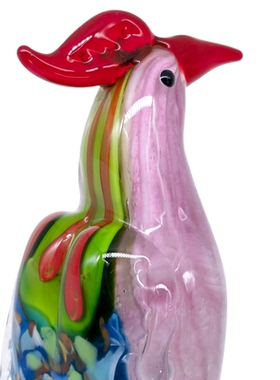 精品琉璃书房客厅雀鸟多彩琉璃