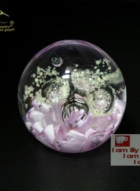 琉璃车头促销粉红色店长装饰品