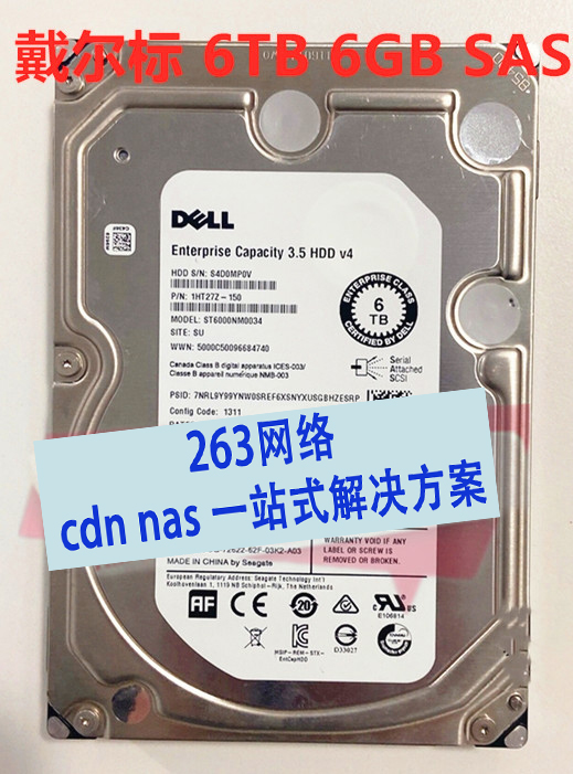 Dell/希捷 3t,4t,6t,8t,10t,12t,14T SAS接口企业级服务器硬盘-图1