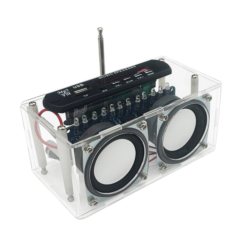 收音机双声道蓝牙音箱功放DIY蓝牙音箱频谱FM调频音频电子YH-830,淘宝优惠券,粉丝福利购,淘宝优惠卷