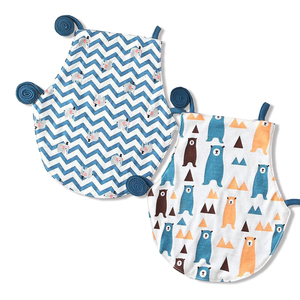 2条纯棉婴儿肚兜通用薄款