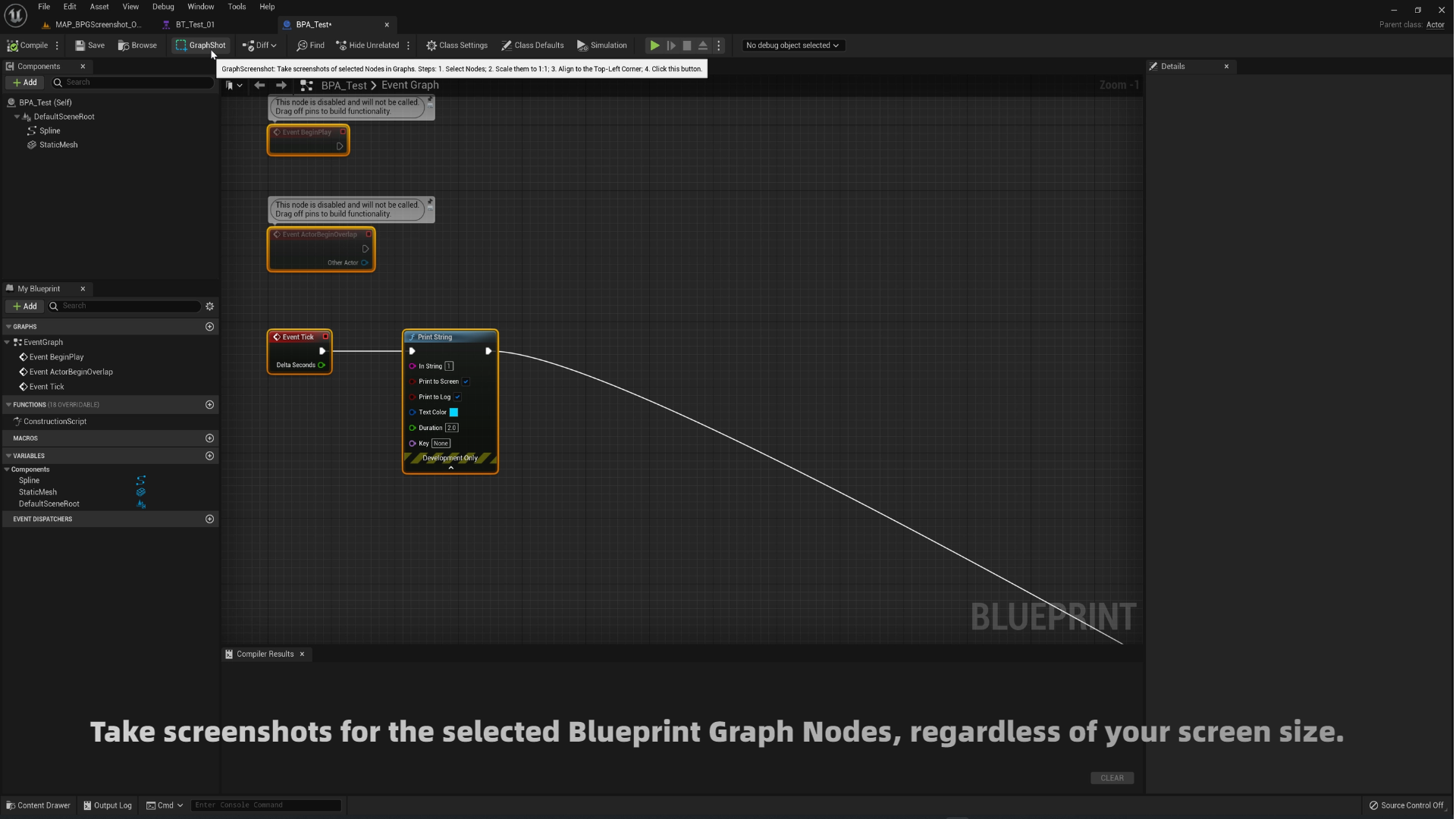 UE5虚幻5.3 Blueprint Graph Screenshot for UE5 蓝图截图插件 - 图2