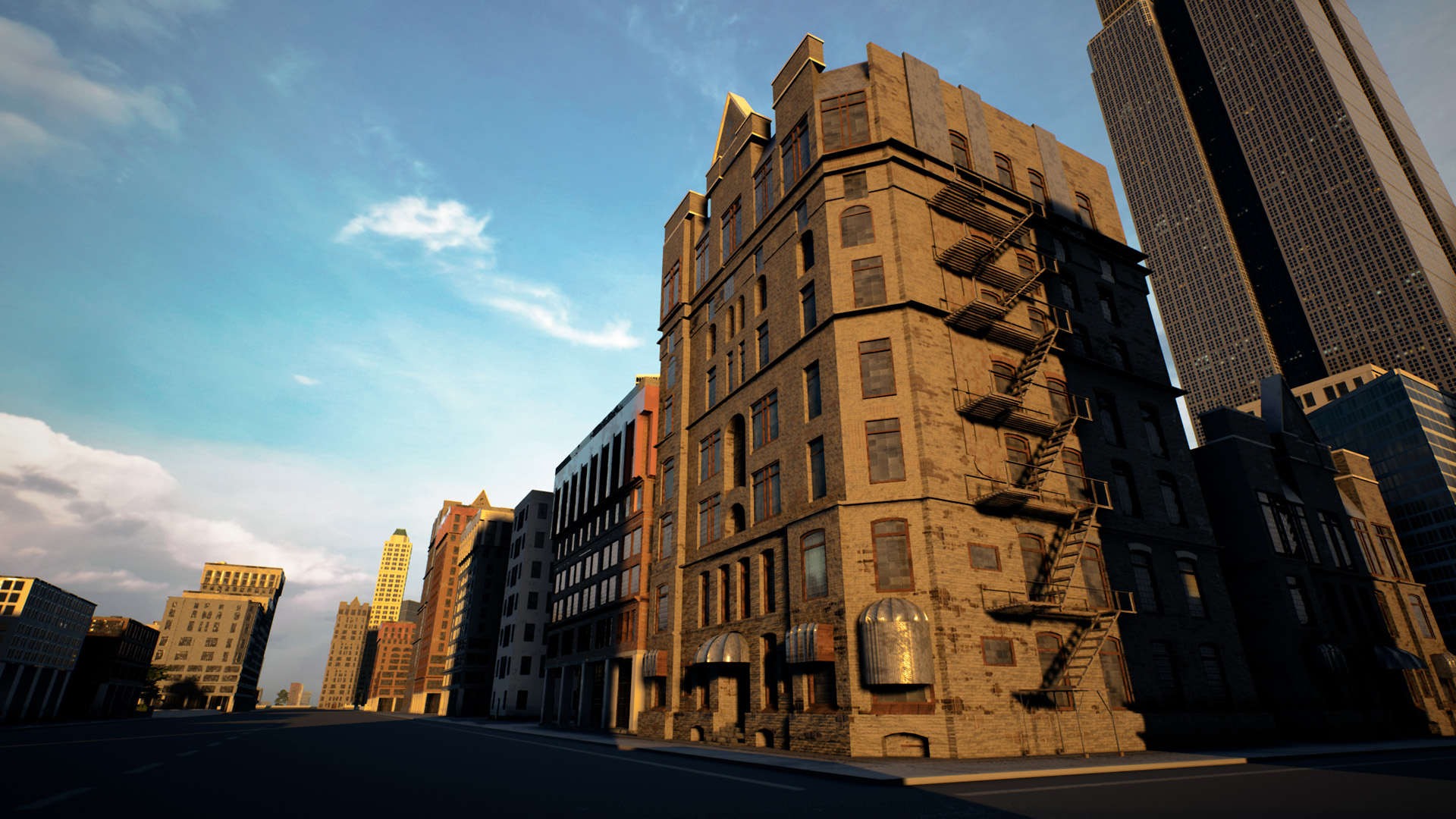 UE4虚幻5 Brushify- Urban Buildings Pack模块化大楼写字楼-图2