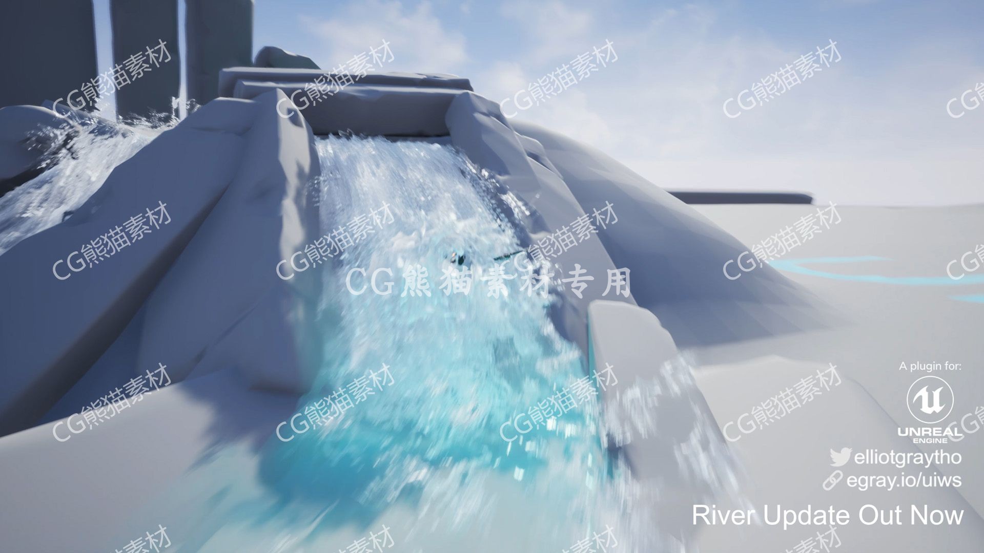 UE4虚幻5.4 UIWS - Unified Interactive Water System 水系统 - 图2