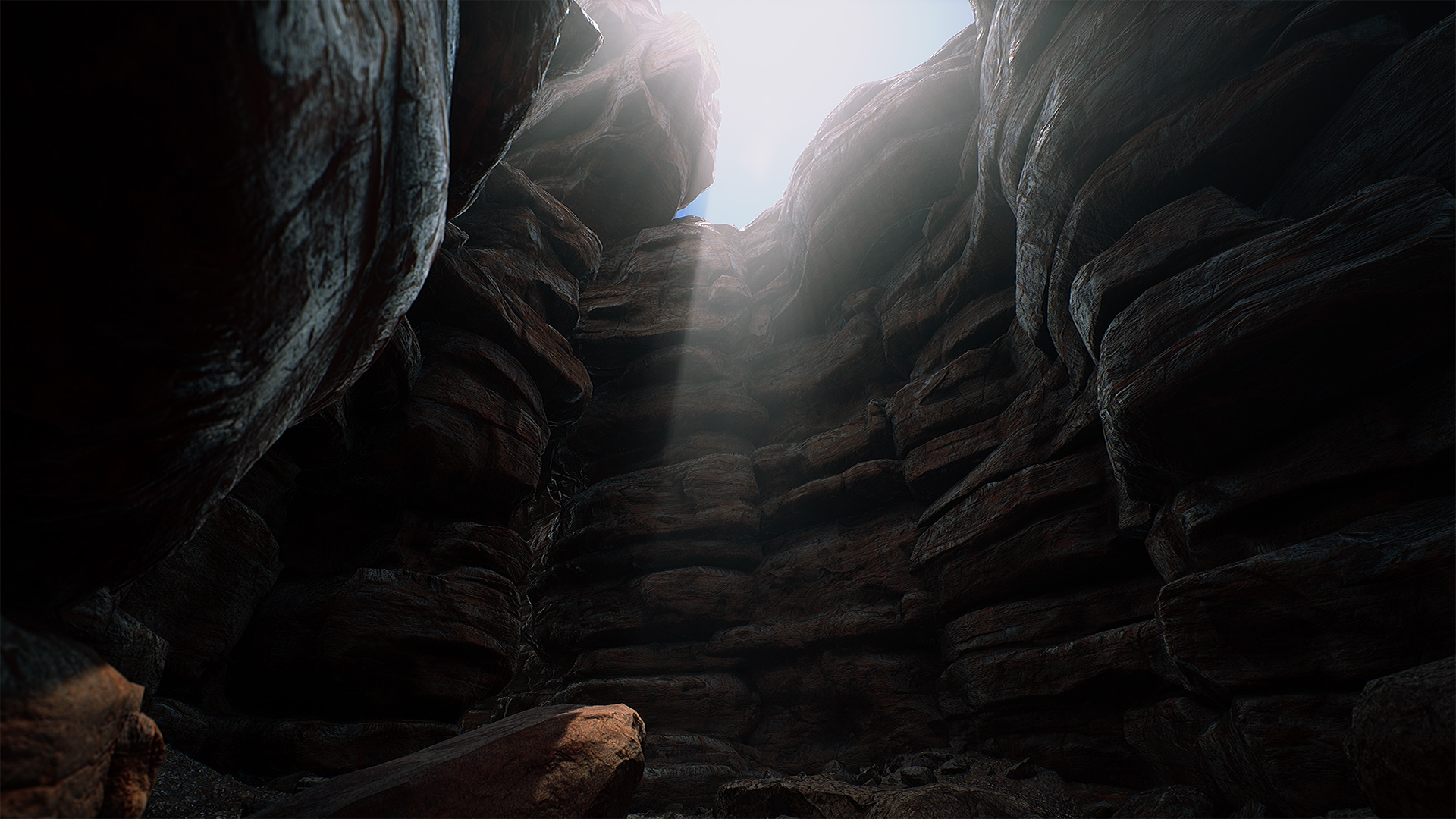 UE4虚幻场景 CliffLands (The Narrows) 悬崖峭壁场景 - 图0