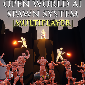 UE4虚幻5 Open World AI Multiplayer Spawn System 游戏多人AI - 图2