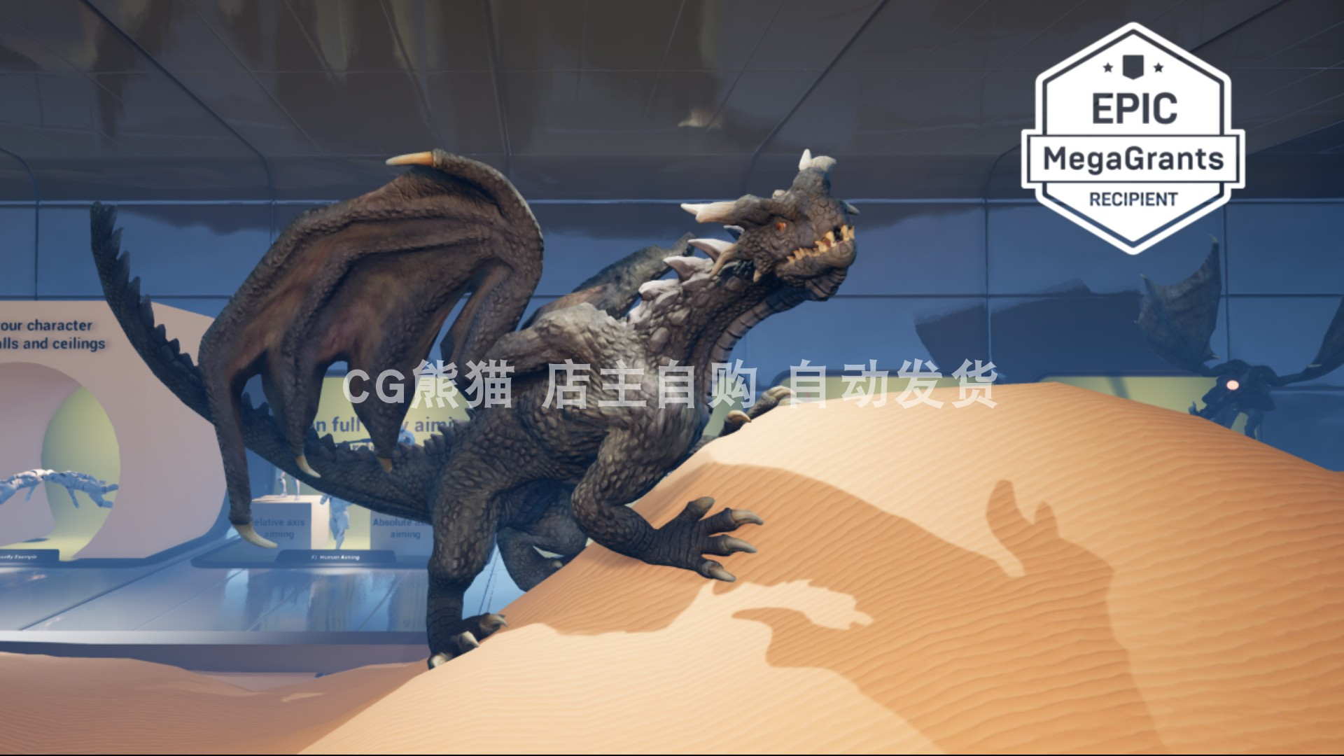 UE4虚幻5.4 Dragon.IK - Universal IK System 通用IK系统插件 - 图1