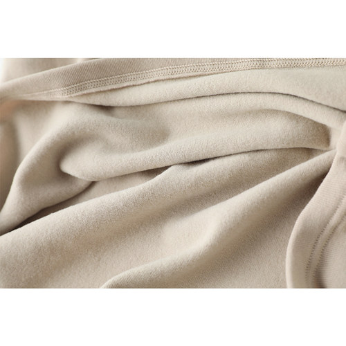 2025新品 磨毛棉保暖背心秋冬舒适弹力带胸垫一体式内衣女打底衫 - 图2