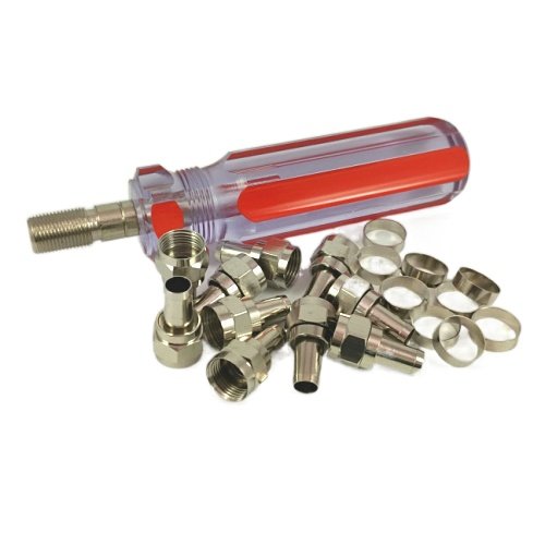 75-5英制F头紧固圈接头插式有线电视卫星户户机接头助力器英制F头,淘宝优惠券,粉丝福利购,淘宝优惠卷