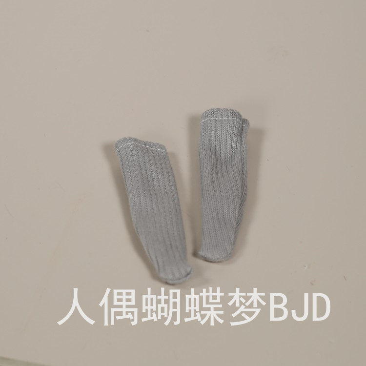 {蝴蝶梦}BJD.SD6分30cm蕾丝针织袜堆堆长袜短袜袜子日常百搭防染 - 图0