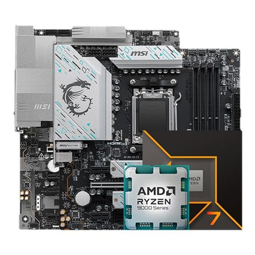 AMD锐龙7700/9700X/8700G微星迫击炮B650MB850M迫击炮主板CPU套装 - 图3