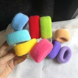 Трикотажная безвредная большая резинка для волос, прочный аксессуар для волос, не повреждает волосы