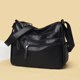 Genuine cowhide leather shoulder crossbody bag for women fashionable mom bag