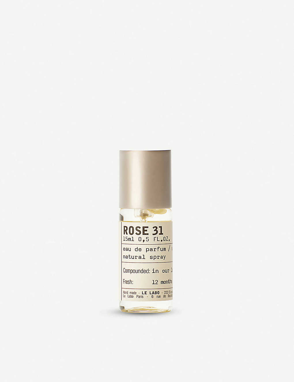 现货英国购LE LABO香水 SANTAL 33 ROSE 31玫瑰中性淡香精 15ML-图3