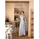 Sun Yaqiao ພາກໃຕ້ຂອງຝຣັ່ງເສດ Manor Summer Korean Lace V-neck Sleeveless Top and Skirt suit two-pieces
