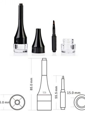 气垫自制高档空子外贸眉膏