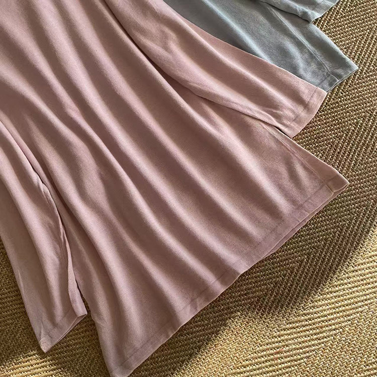 外贸慵懒风真丝毛衣女设计感中长款套头针织衫秋冬羊毛连衣裙穿搭,淘宝优惠券,粉丝福利购,淘宝优惠卷