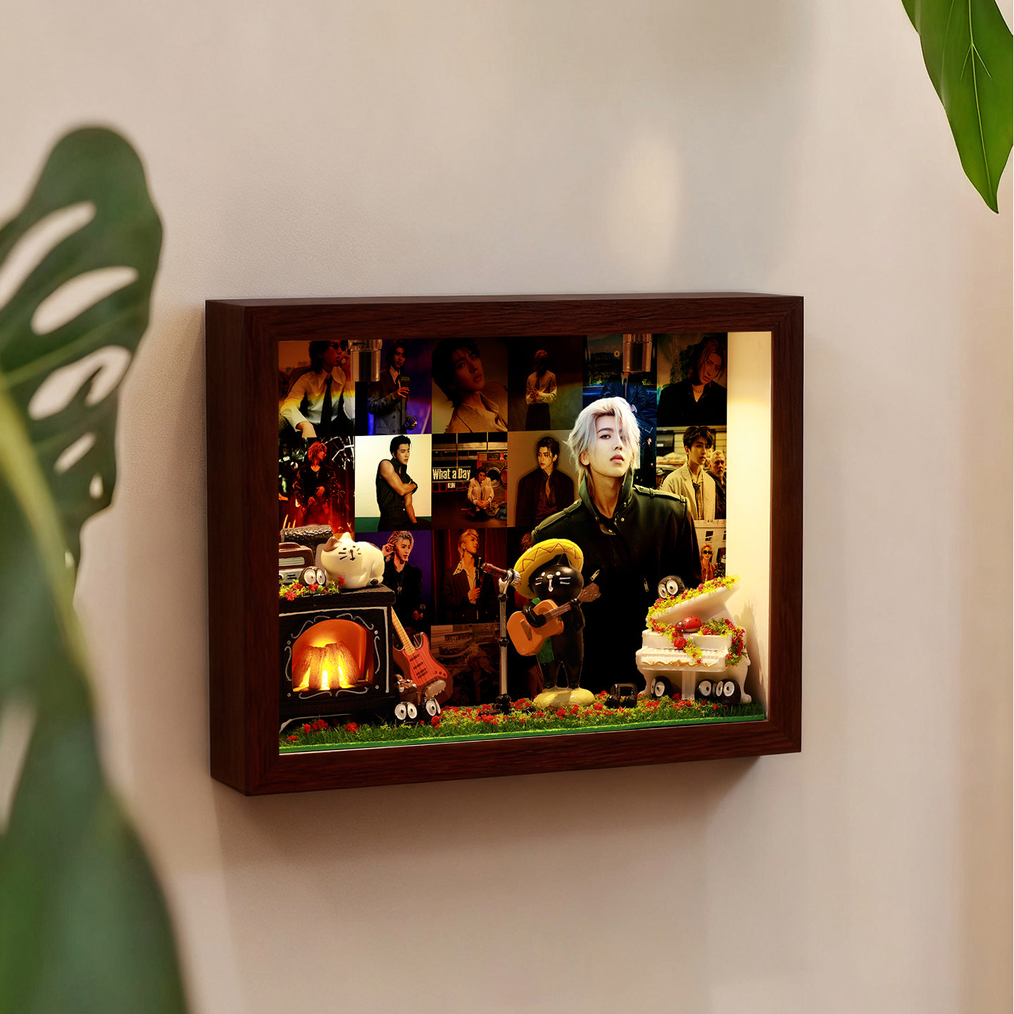 蔡徐坤明星周边相框礼物生日创意玄关收纳摆件桌面卧室礼品演唱会,淘宝优惠券,粉丝福利购,淘宝优惠卷