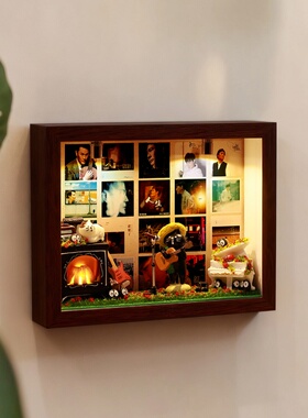 张信哲明星周边相框礼物生日创意收纳摆件桌面卧室礼品演唱会