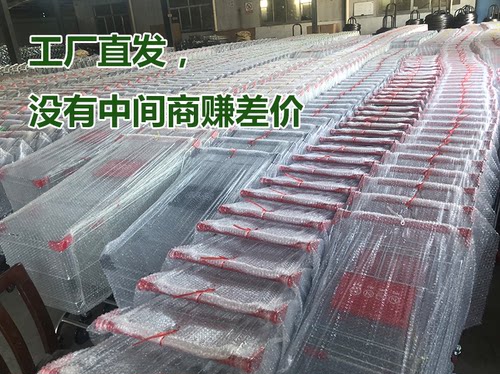 超市购物车商场手推车专用小推车大号推车家用物业网红推车理货车 - 图0