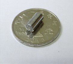 N52  圆形银色 强磁 5*10MM 磁铁 稀土永磁 钕铁硼 吸铁石 - 图3