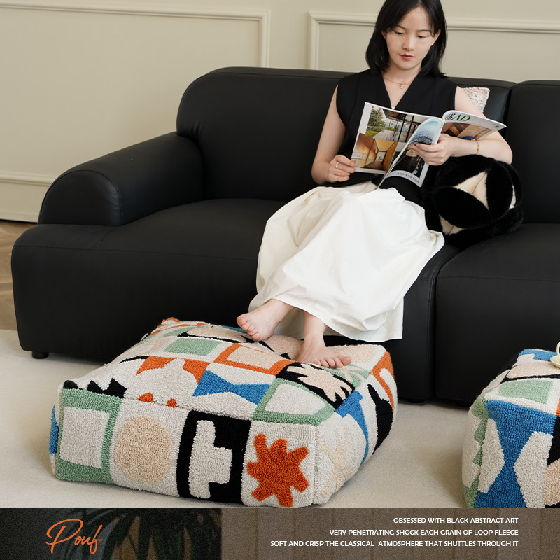 【高定圈绒】客厅沙发坐墩地毯阳台法式蒲团飘窗榻榻米坐垫地上,淘宝优惠券,粉丝福利购,淘宝优惠卷