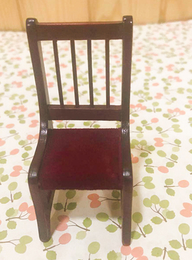 娃娃袖珍迷你家具模型小椅子摆件