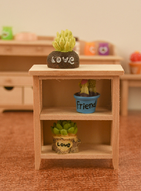 纯手工储物柜模型摆件娃娃屋