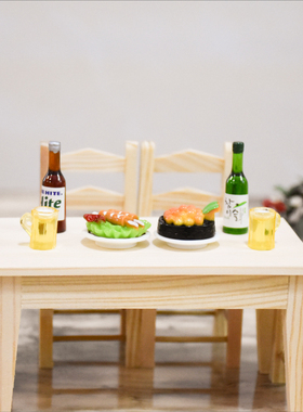 dollhouse娃娃屋娃娃屋桌面摆件