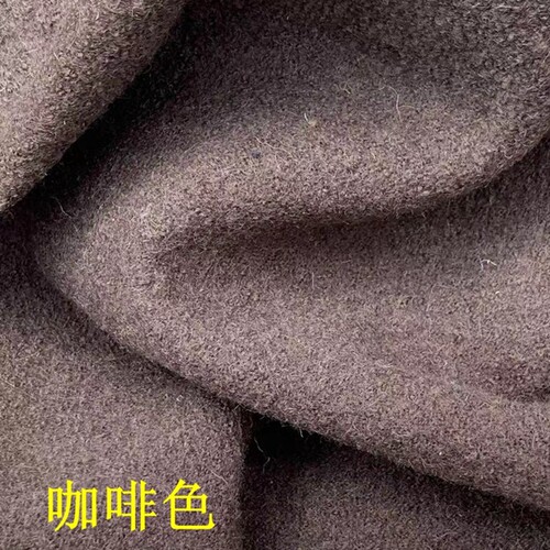品牌公司单纯羊毛布小圈圈布强缩羊毛小香风布清仓特价 - 图3