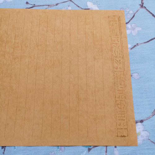 【長樂軒】熙熙书画李娴老师同款小楷练习作品纸蜡染宣纸 行距2CM - 图3