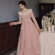 Tailor-made French vintage palace dress
