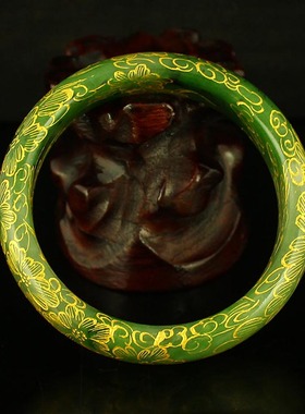 天然手镯新疆和田玉送证书